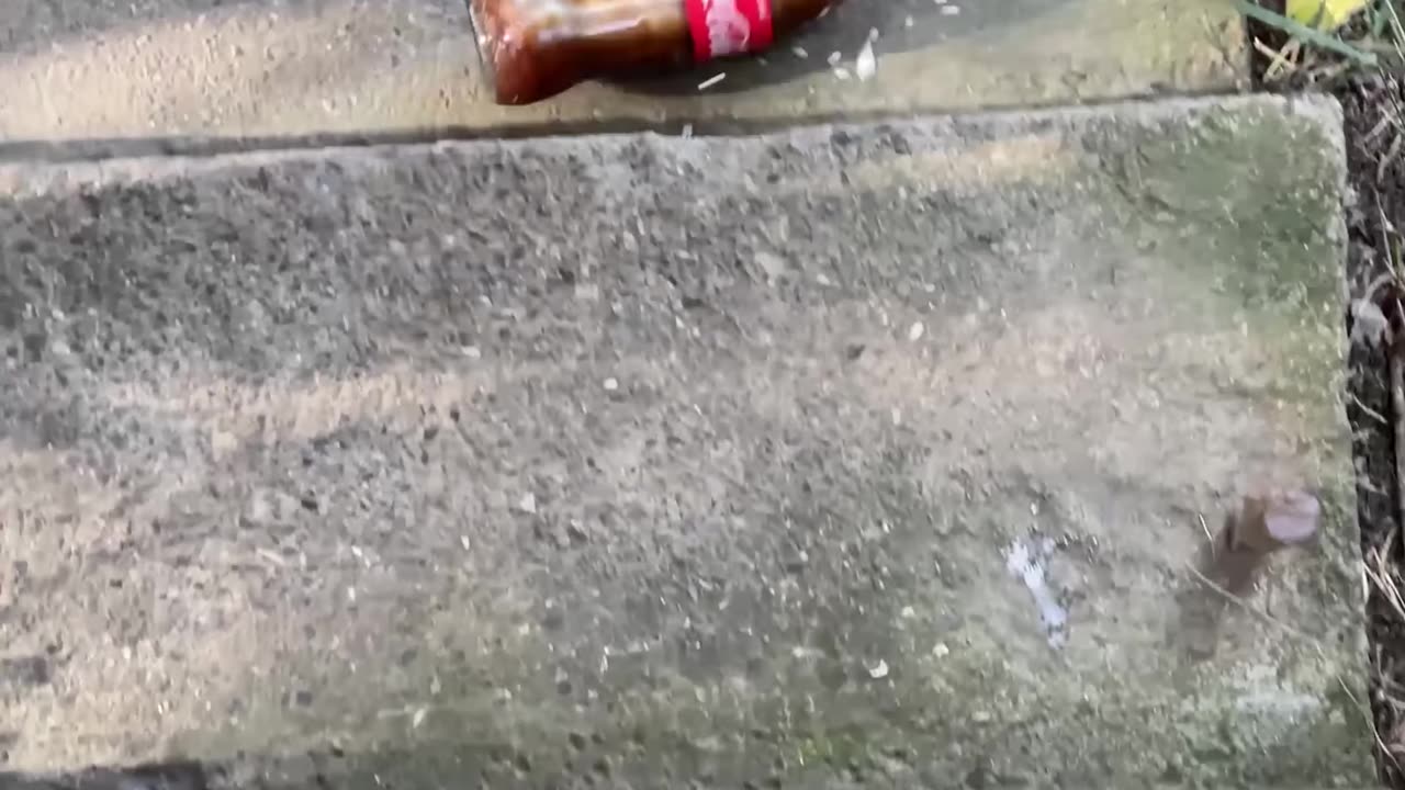 Bottles on Stairs