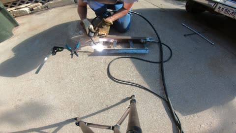 Making a Fixture to weld splices together