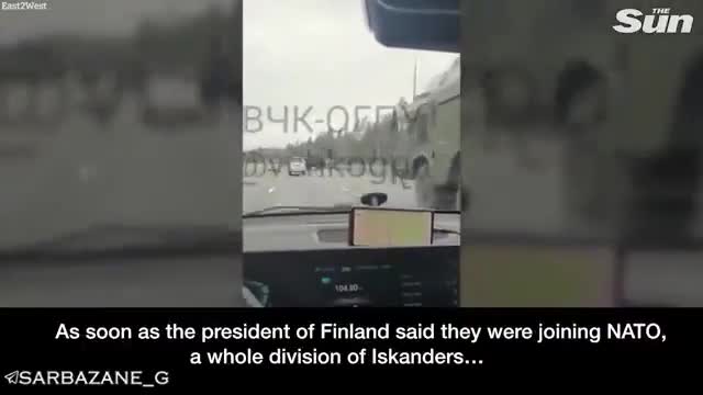Sending Russian nuclear missiles to the border with Finland