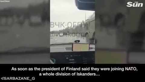 Sending Russian nuclear missiles to the border with Finland