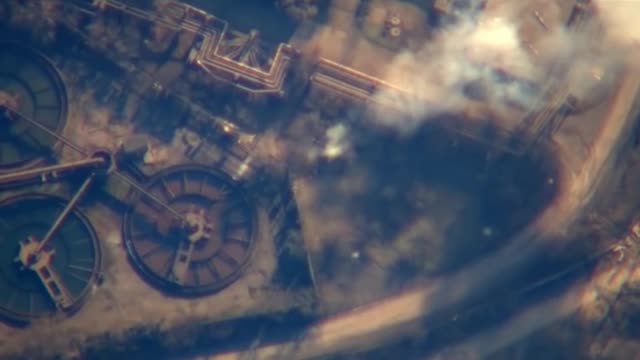 High-precision drone strike on camouflaged APU equipment