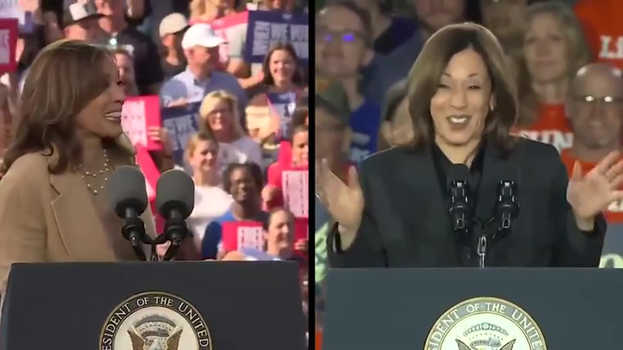 Everything about Kamala is rehearsed