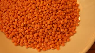 Lentils in my plate - beautiful food