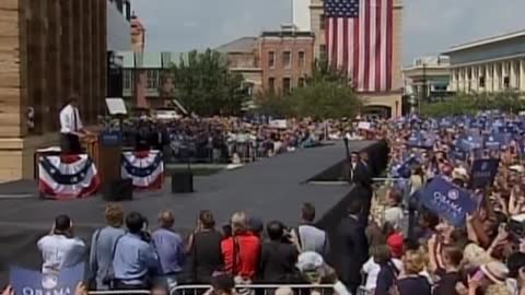 Obama officially announces Biden as VP pick at rally