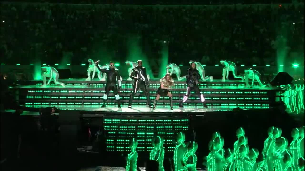 Super Bowl XLV 2011 - Halftime Show - Black Eyed Peas