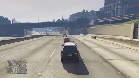 Grand Theft Auto V Police Pursuit 10-17-24