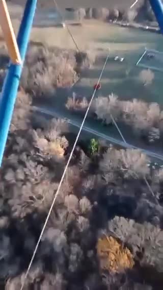 Flying over Robbers canyon