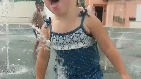 Slow Motion Splash Pad Wildness