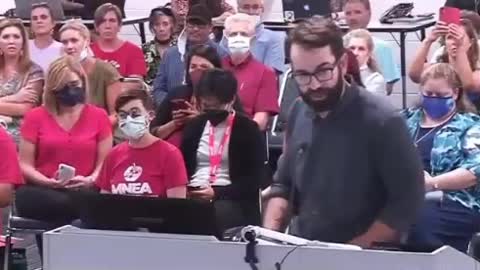 Matt Walsh speaking out against the forced mask child abuse Nashville School Board Meeting