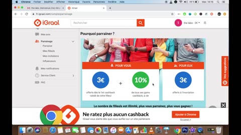 Gagner de l'argent avec ses achats grâce à Igraal (cashback)