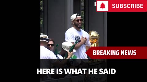 Jayson Tatum Sends Message To Celtics Fans After Parade