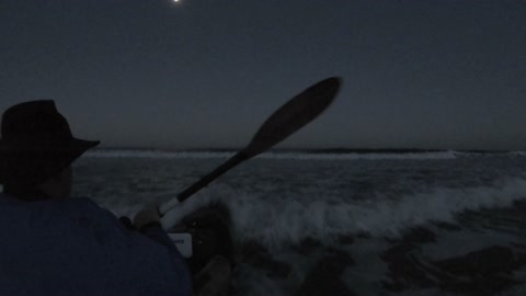 Kayak Night Launch