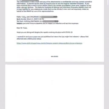 It’s OVER, Dr. Fauci. YOU PLANNED THE PANDEMICS. Retribution is COMING.