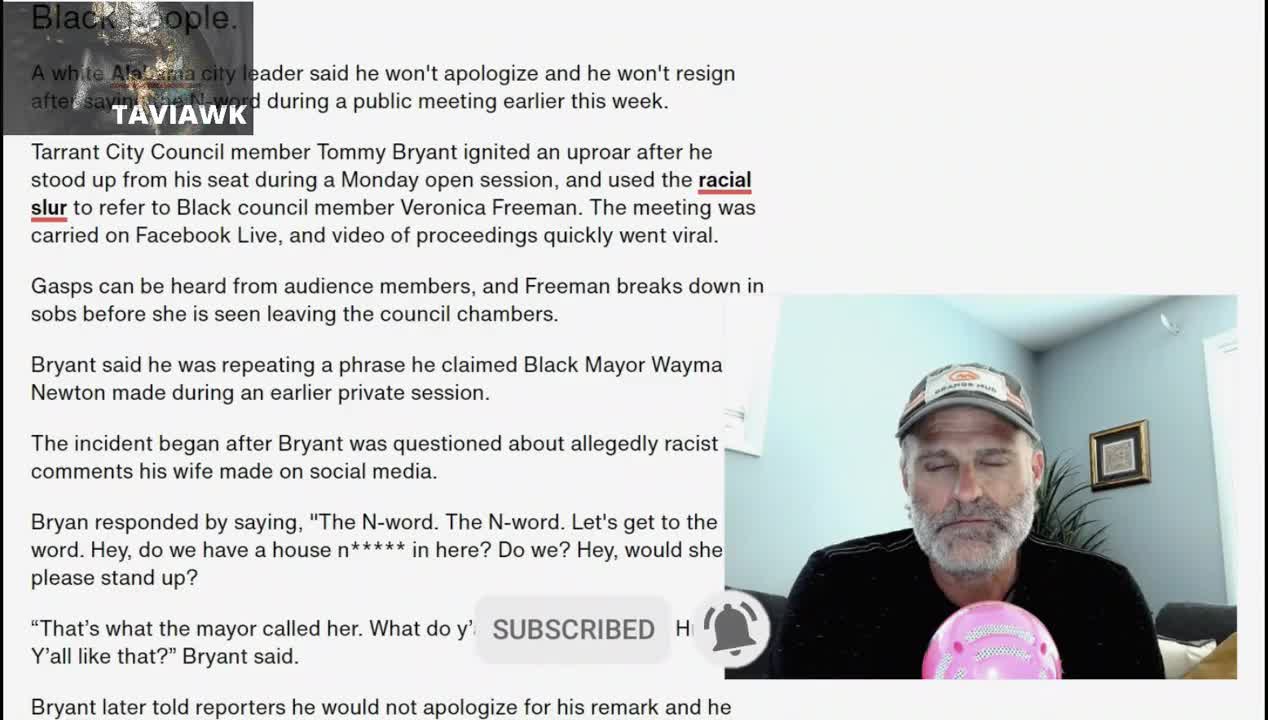 Councilman Calls Colleague "House N****a" during Facebook Live.