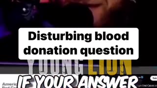 Questions You'll Face Before Donating Blood at Red Cross