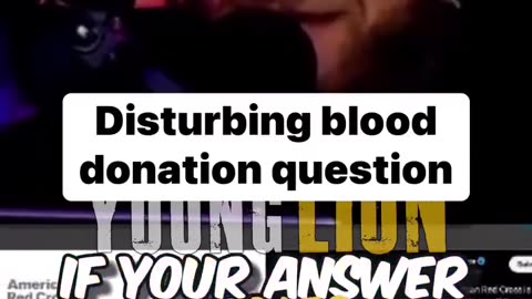 Questions You'll Face Before Donating Blood at Red Cross