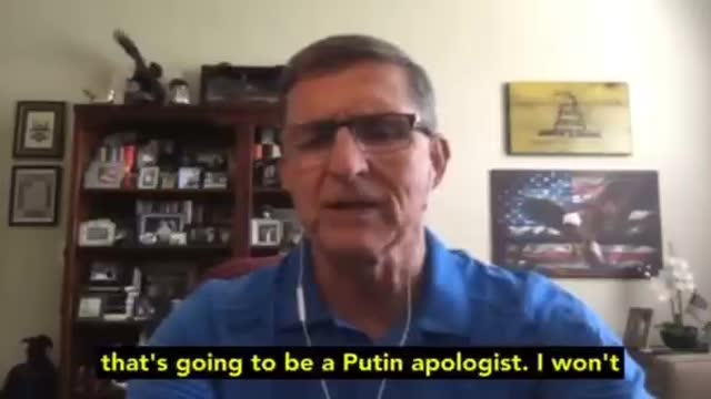 Lt Gen Flynn: 'Vladimir Putin has upset this balance of the New world order..