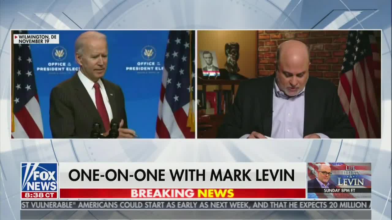 MARK LEVIN UNLEASHES ON THE BIDENS!!