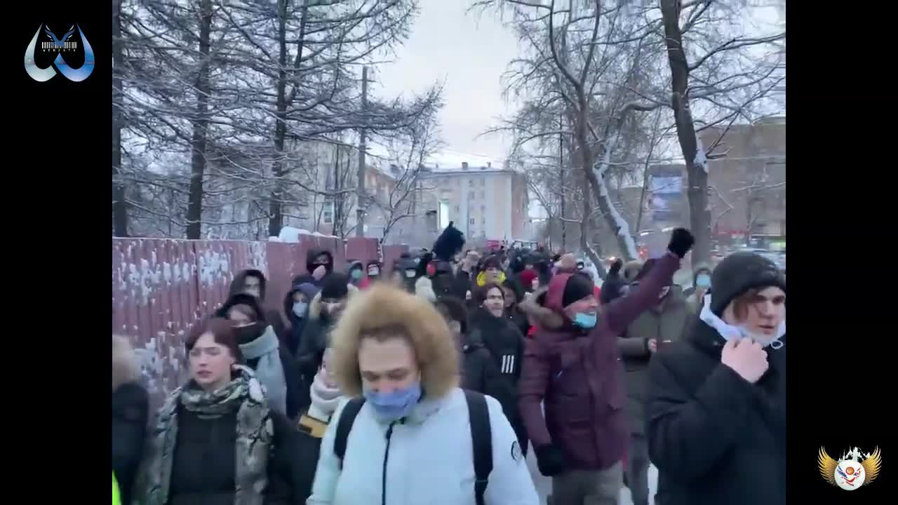 Hundreds of Navalny supporters joined protest in Murmansk