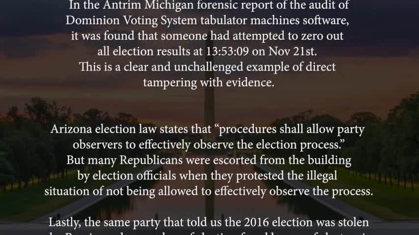 Unmasked Has the truth about the 2020 election been uncovered