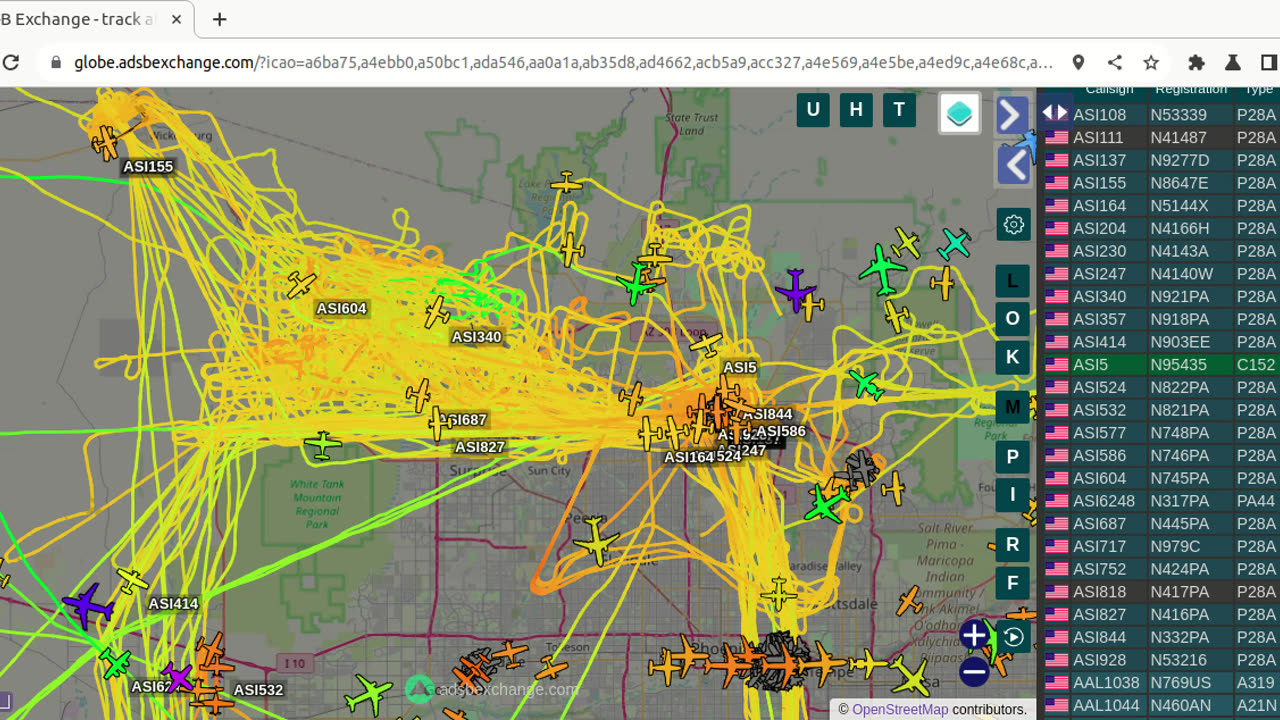 Bird Nazi Skywest N745PA over Morristown - 3:40pm Feb 4th -