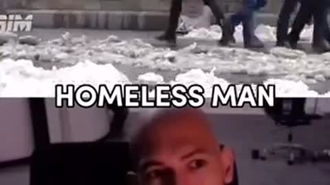 Homeless Man Vs Homeless Women Andrew Tate