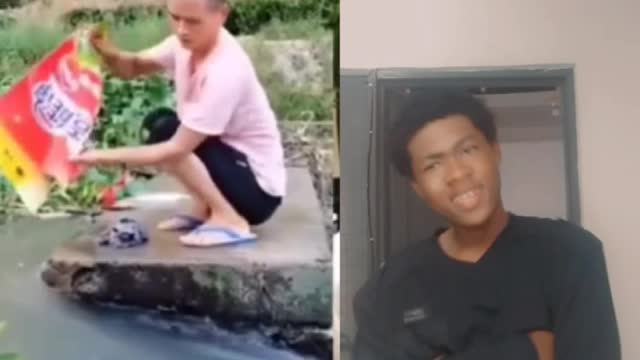 LescotteQ react on funny videos