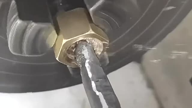 Nut thread grinding process