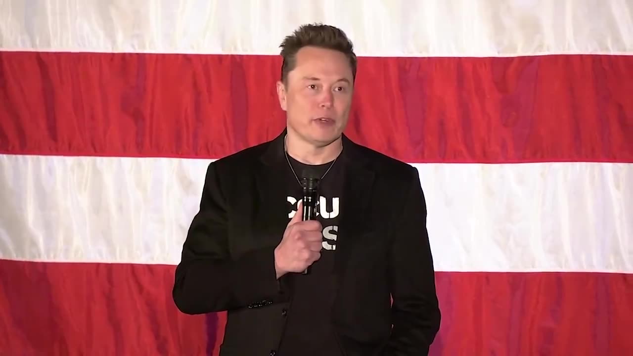 Elon Musk holds a rally in Philadelphia Pennsylvania, 10.18.2024