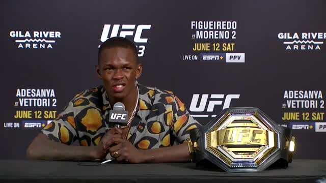 Israel Adesanya Taking Damage doest Equala respect mavin vetorri