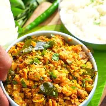 Best cabbage 🥬 egg bhurji.