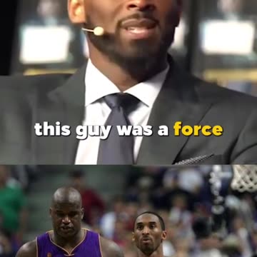 Shaq’s body + Kobe’s work ethic = GOAT
