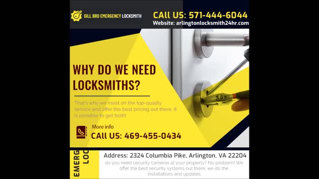 Locksmith Arlington VA | Gill Bro Emergency Locksmith