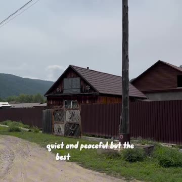 What is a Russian village in the Siberian mountains like? Sasha Meets Russia