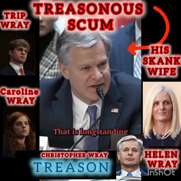 FBI DIRECTOR CHRISTOPHER WRAY COMMITTED TREASON