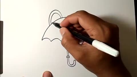 How To Draw Umbrella