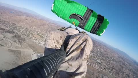 Zombie attack Skydive FAIL
