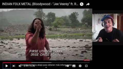 Reaccion a Bloodywood jee veerey