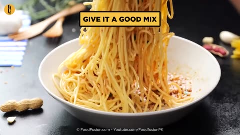 Special spicy Korean pasta