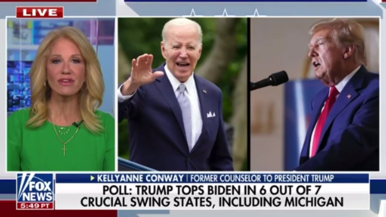 Kellyanne Conway -Donald Trump dominates on the issues that mattered to Americans