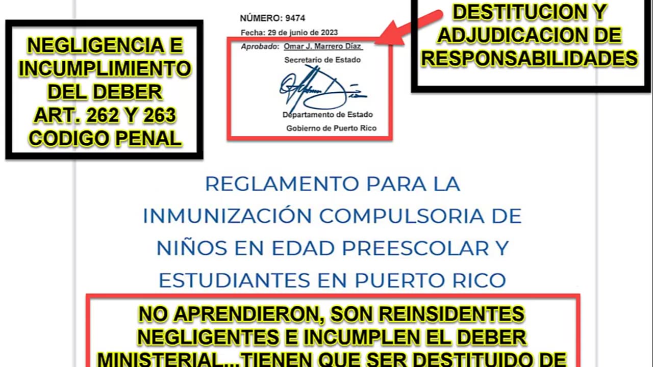 REGLAMENTO VACUDICTADURA Y DESTITUCION A IMPOSTORES DE AUTORIDAD