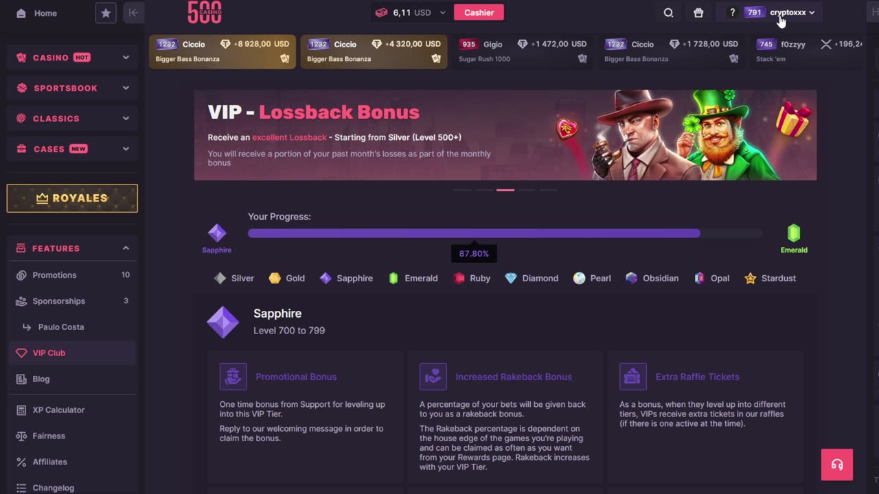 500 Casino - Voucher Codes 🔥csgo500