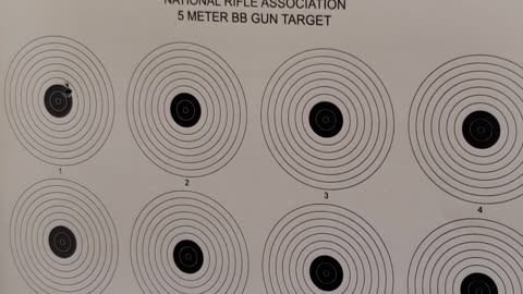 Daisy M35 10m accuracy with Simmons1-4x White Tail Classic