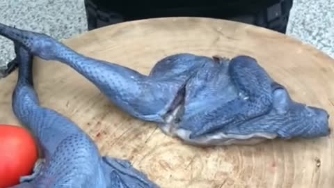 Black Chicken Cutting