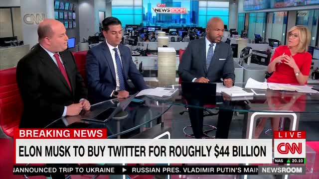 CNN’s Stelter On Twitter Takeover: Do You Actually Want To Join a Party With Total Freedom?