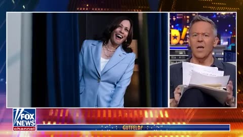 Could Kamala Harris lose an argument with herself_ #Gutfeld Greg Gutfeld Show