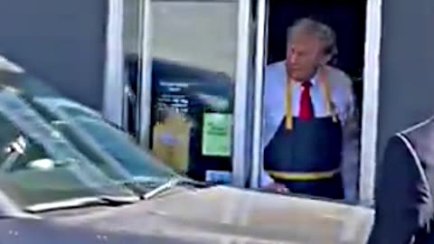 TRUMP BEATS Kamala to McDonalds!🤣