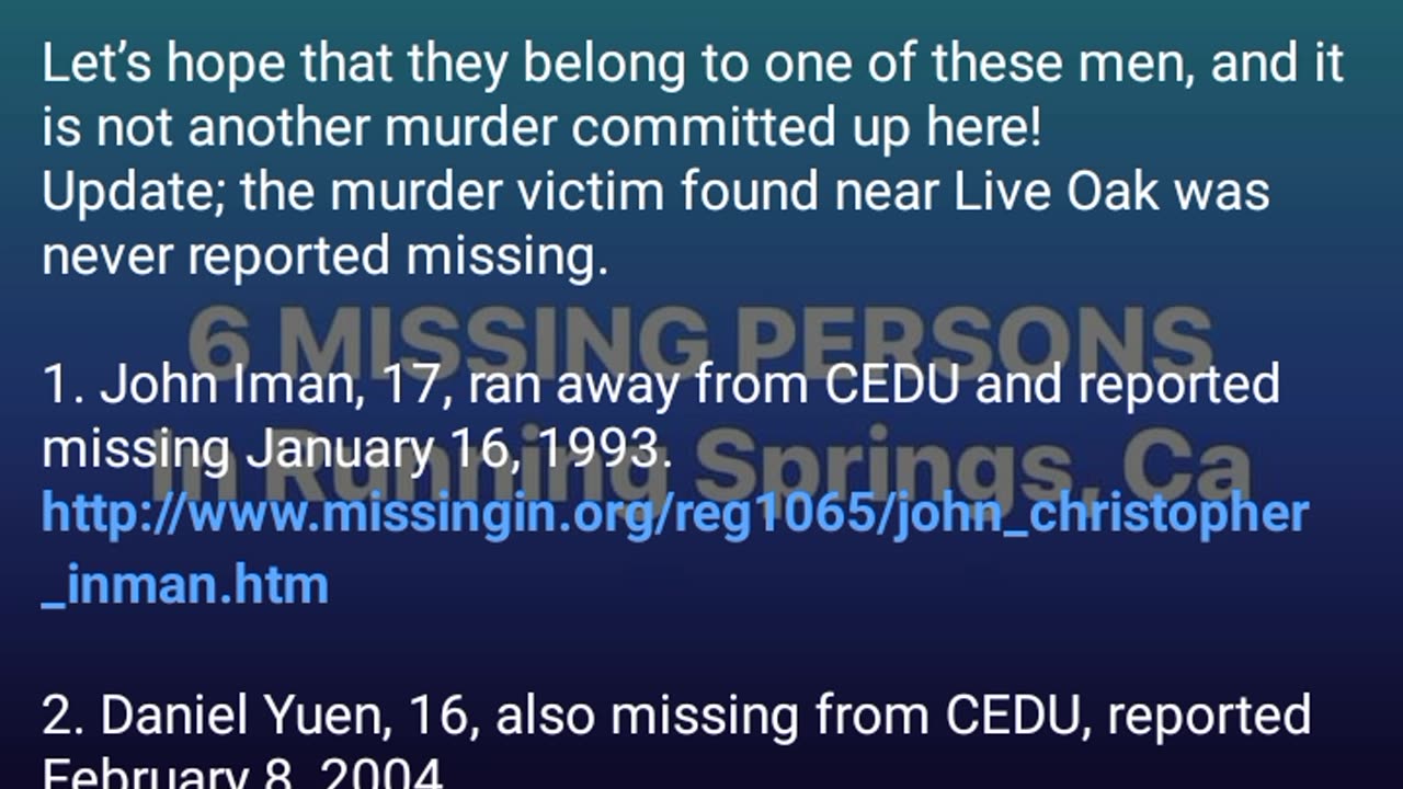 The line fire CA, body found in running springs
