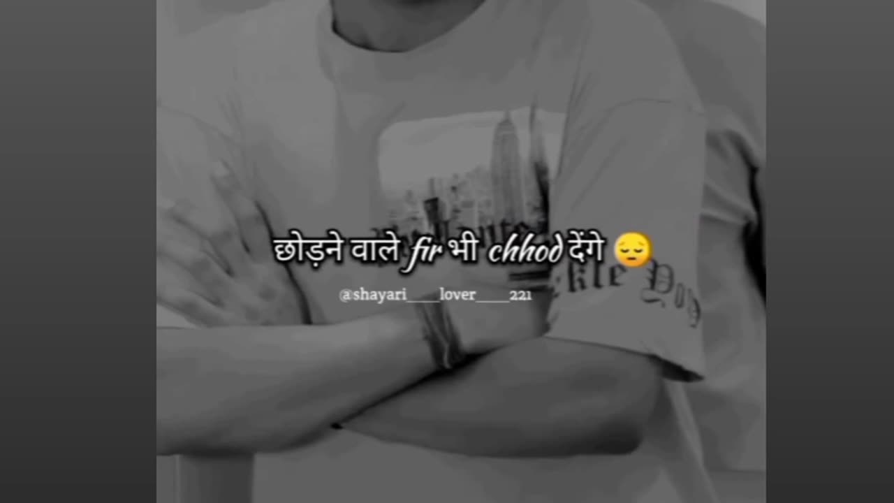 Sayari jindagi ki...✨🥀
