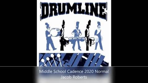 Middle School Cadence 2020 Normal